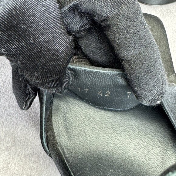 Giuseppe Zanotti Tytania Black Platform Heels - Picture 7 of 11